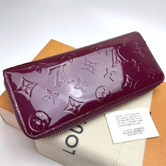 LOUIS VUITTON Monogram Vernis Zipper Long large wallet - Picture 6 of 7